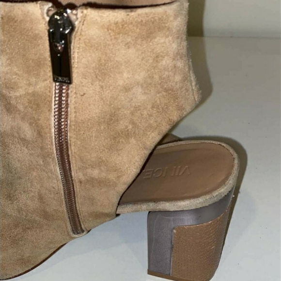 Vince OpenToe Booties - Picture 2 of 9